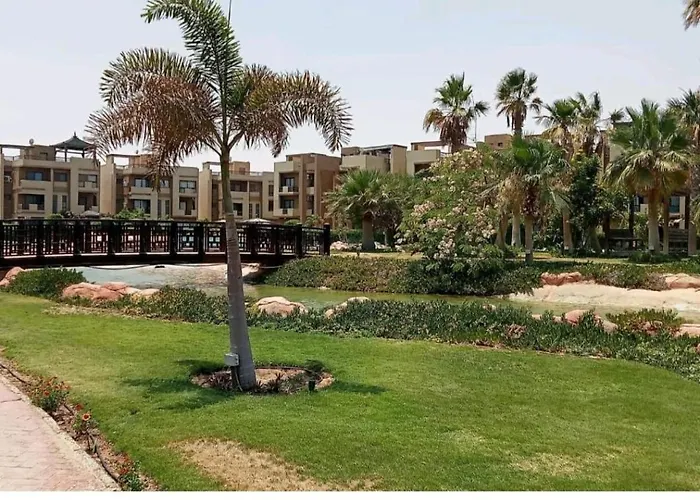 شاليه بقريه بلو باي اسيا العين السخنه للعائلات Aparthotel Ain Sukhna