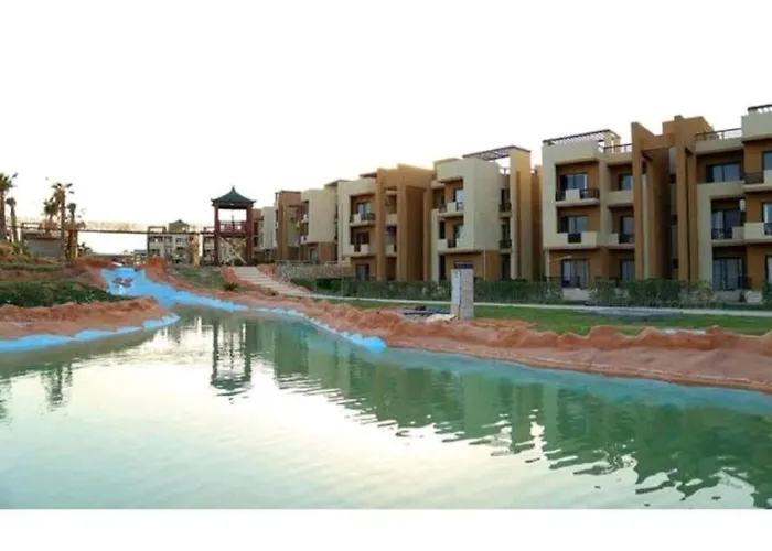 شاليه بقريه بلو باي اسيا العين السخنه للعائلات Aparthotel