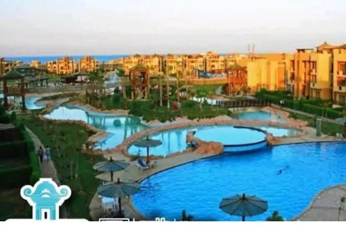 شاليه بقريه بلو باي اسيا العين السخنه للعائلات *
